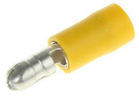 ELTECH INSULATED BULLET 5.5MM YELLOW